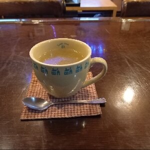 蜂蜜無し！レンジで簡単『HOT生姜湯』(o^^o)